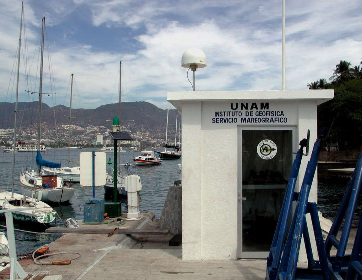 Club de Yates Acapulco, GUERRERO GPS STATION/Instituto de Geofisica UNAM,  Mexico